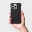 Alt View 3. CASETiFY - Essentials Ripple Case with MagSafe for Apple iPhone 15 Pro Max - Black.