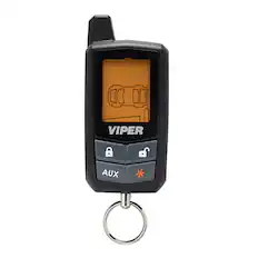 Front. Viper - VIPER 7345V RESPONDER REMOTE LCD 434MHZ - Black.