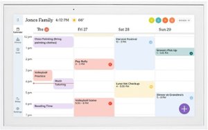 Skylight - Calendar: 15 Inch Touchscreen Smart Calendar and Chore Chart - White - Angle_Zoom