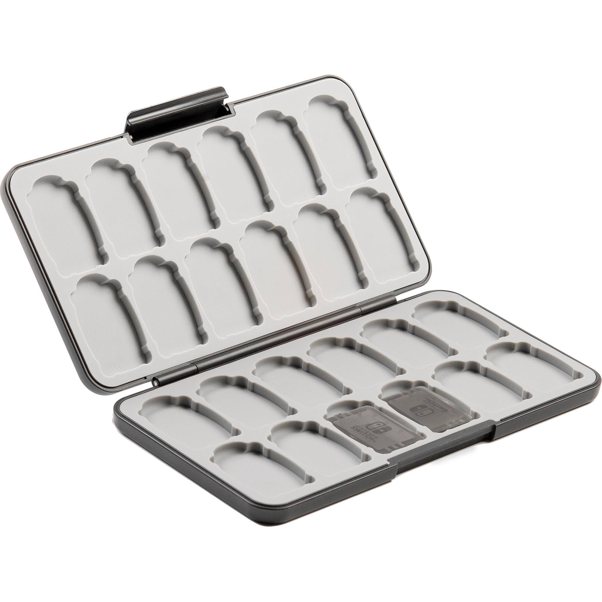 Alt View 14. RDS Industries - Game Card Case for Nintendo Switch - Black.