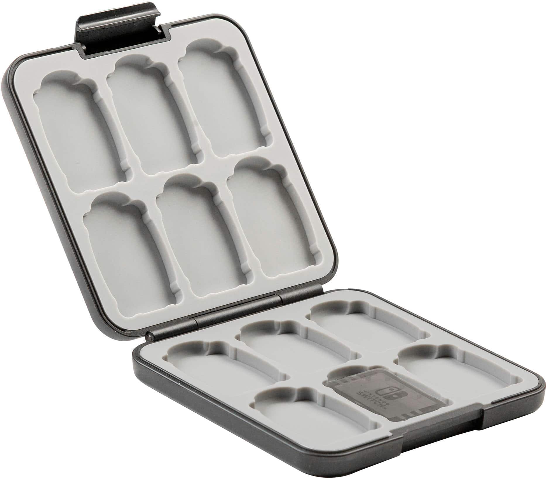 Alt View 14. RDS Industries - Game Card Case for Nintendo Switch - Black.