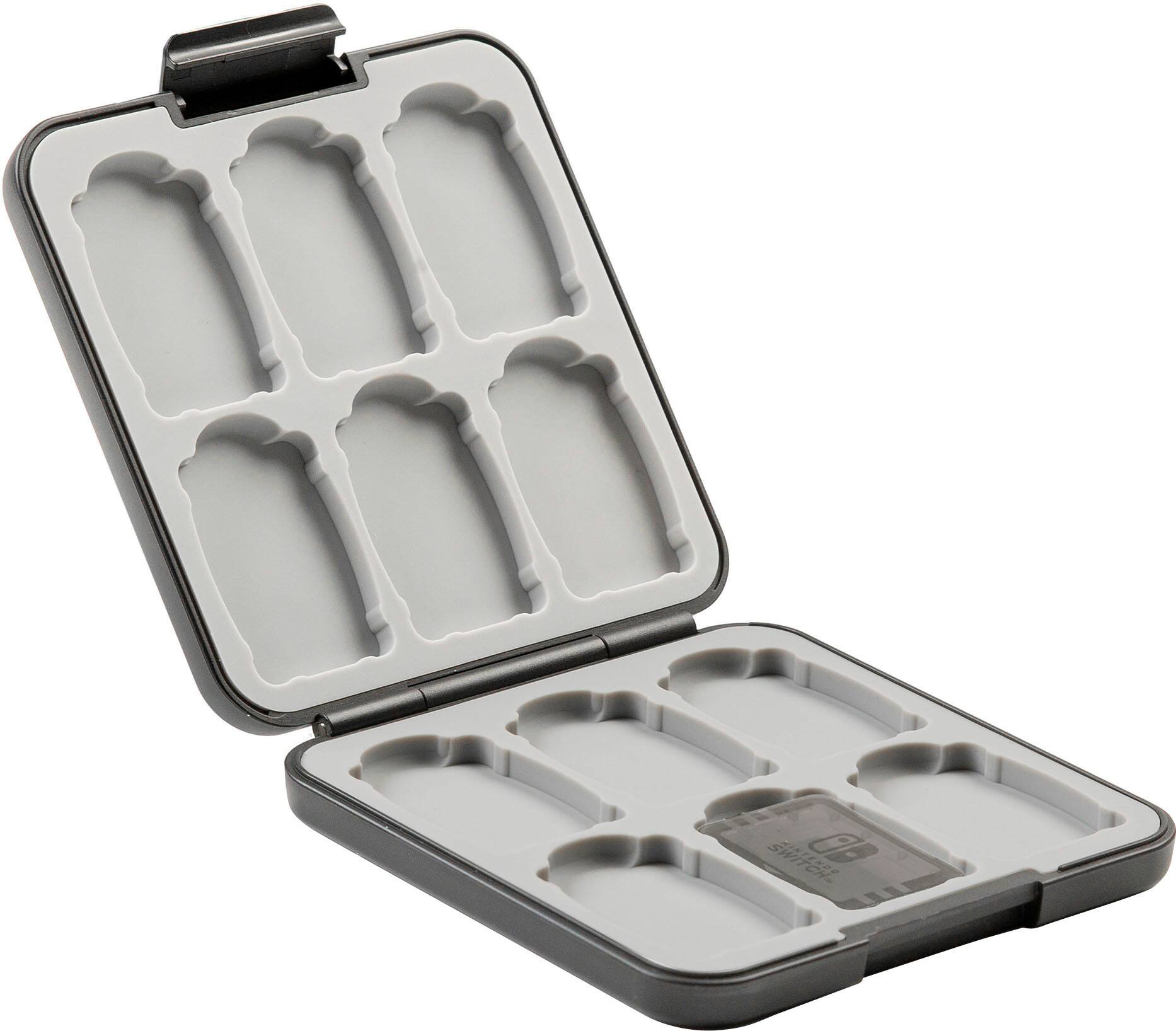 Alt View 14. RDS Industries - Game Card Case for Nintendo Switch - Black.