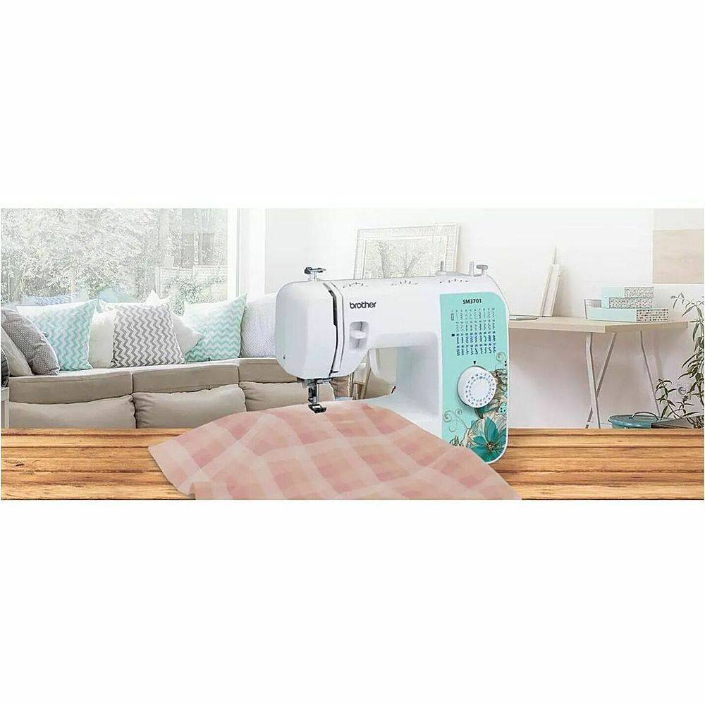 Alt View 40. Brother - 37-Stitch Computerized Sewing Machine - White.