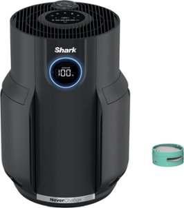 Shark - NeverChange Air Purifier, 5-Year Filter Life, 650-sq Ft - Black