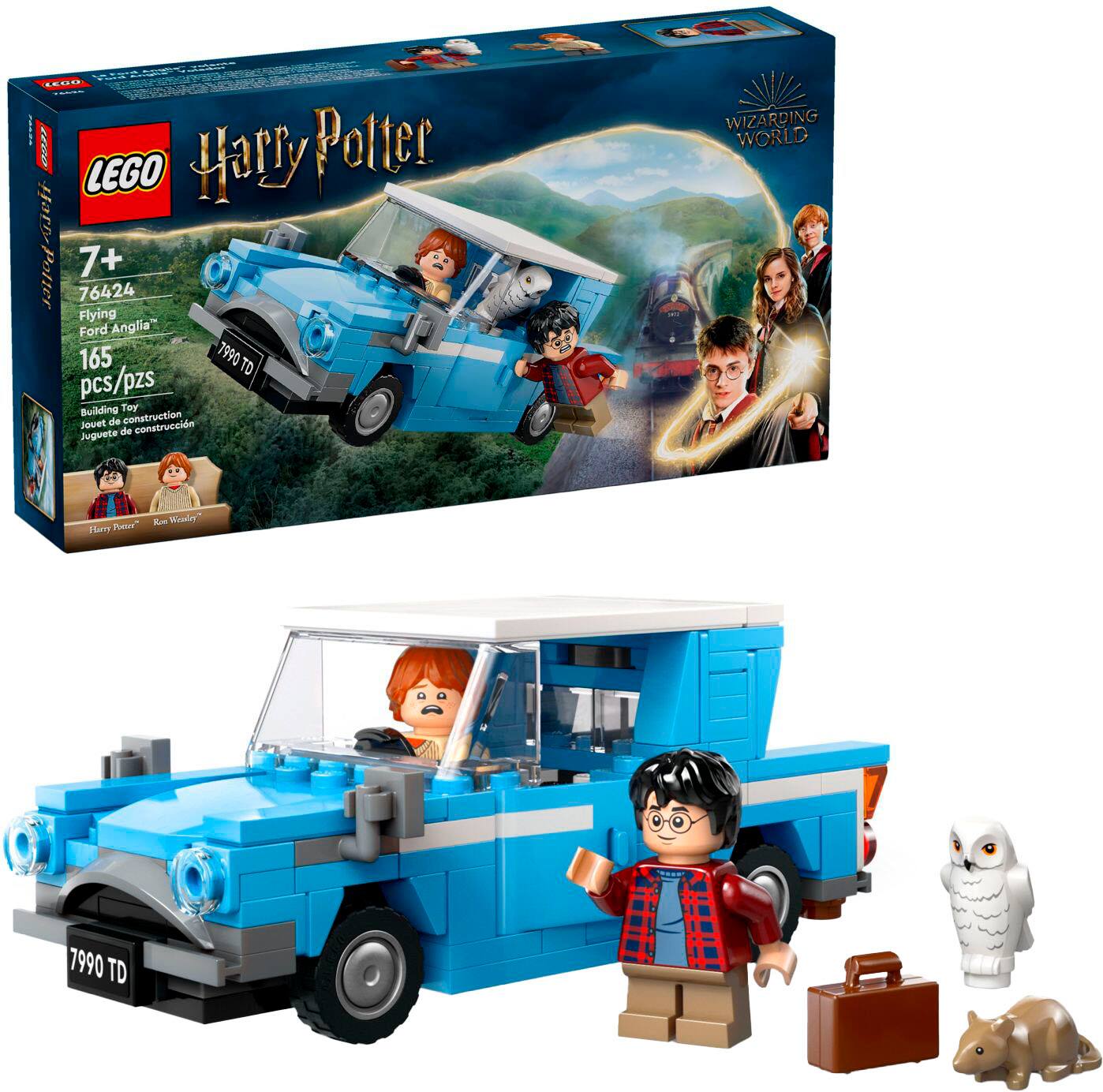 Harry Potter Flying Ford Anglia Car Toy 76424