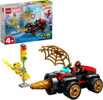 LEGO - Marvel Drill Spinner Vehicle, Miles "Spin" Morales Car, Marvel Toy, 10792 - Front_Zoom