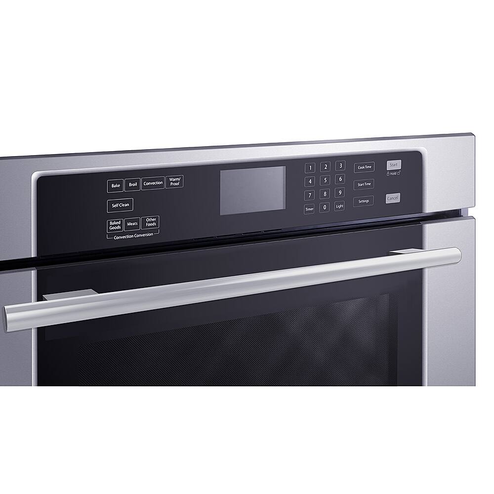Alt View 16. Forno Appliances - 30" Built-In Single Electric Convection Wall Oven - Silver.
