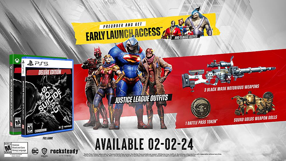PREORDER AND GET EARLY LAUNCH ACCESS AND CLASSIC OUTFITS. PSS. 2 XBOX DELUXE EDITION SUICIDE SQUAD: KILL THE JUSTICE LEAGUE OUTFITS SUICIDE SQUAD: KILL THE JUSTICE LEAGUE WEAPONS SQUAD SQUAD OUTFITS SUICIDE SQUAD: KILL THE JUSTICE LEAGUE WEAPONS SQUAD SQUAD OUTFITS SUICIDE SQUAD: KILL THE JUSTICE LEAGUE WEAPONS SQUAD SQUAD OUTFITS SUICIDE SQUAD: KILL THE JUSTICE LEAGUE WEAPONS SQUAD SQUAD OUTFITS SUICIDE SQUAD: KILL THE JUSTICE LEAGUE WEAPONS SQUAD SQUAD OUTFITS SUICIDE SQUAD: KILL THE JUSTICE LEAGUE WEAPONS SQUAD SQUAD OUTFITS SUICIDE SQUAD: KILL THE JUSTICE LEAGUE WEAPONS SQUAD SQUAD OUTFITS SUICIDE SQUAD: KILL THE JUSTICE LEAGUE WEAPONS SQUAD SQUAD OUTFITS SUICIDE SQUAD: KILL THE JUSTICE LEAGUE WEAPONS SQUAD SQUAD OUTFITS SUICIDE SQUAD: KILL THE JUSTICE LEAGUE WEAPONS SQUAD SQUAD OUTFITS SUICIDE SQUAD: KILL THE JUSTICE LEAGUE WEAPONS SQUAD SQUAD OUTFITS SUICIDE SQUAD: KILL THE JUSTICE LEAGUE WEAPONS SQUAD SQUAD OUTFITS SUICIDE SQUAD: KILL THE JUSTICE LEAGUE WEAPONS SQUAD SQUAD OUTFITS SUICIDE SQUAD: KILL THE JUSTICE LEAGUE WEAPONS SQUAD SQUAD OUTFITS SUICIDE SQUAD: KILL THE JUSTICE LEAGUE WEAPON