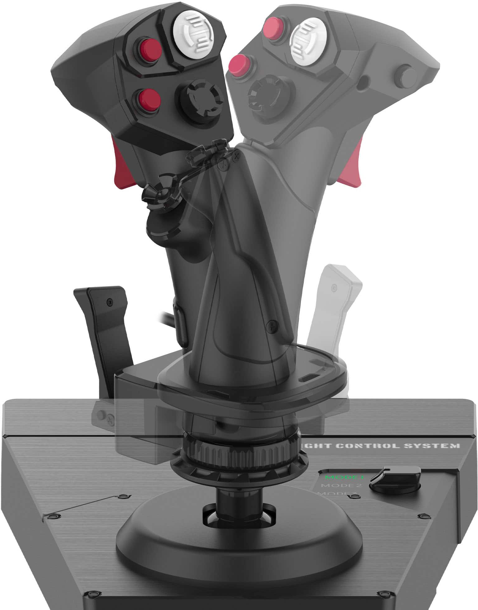 Left. Hori - HOTAS Flight Control System & Mount for PC (Windows 11/10) - Black.