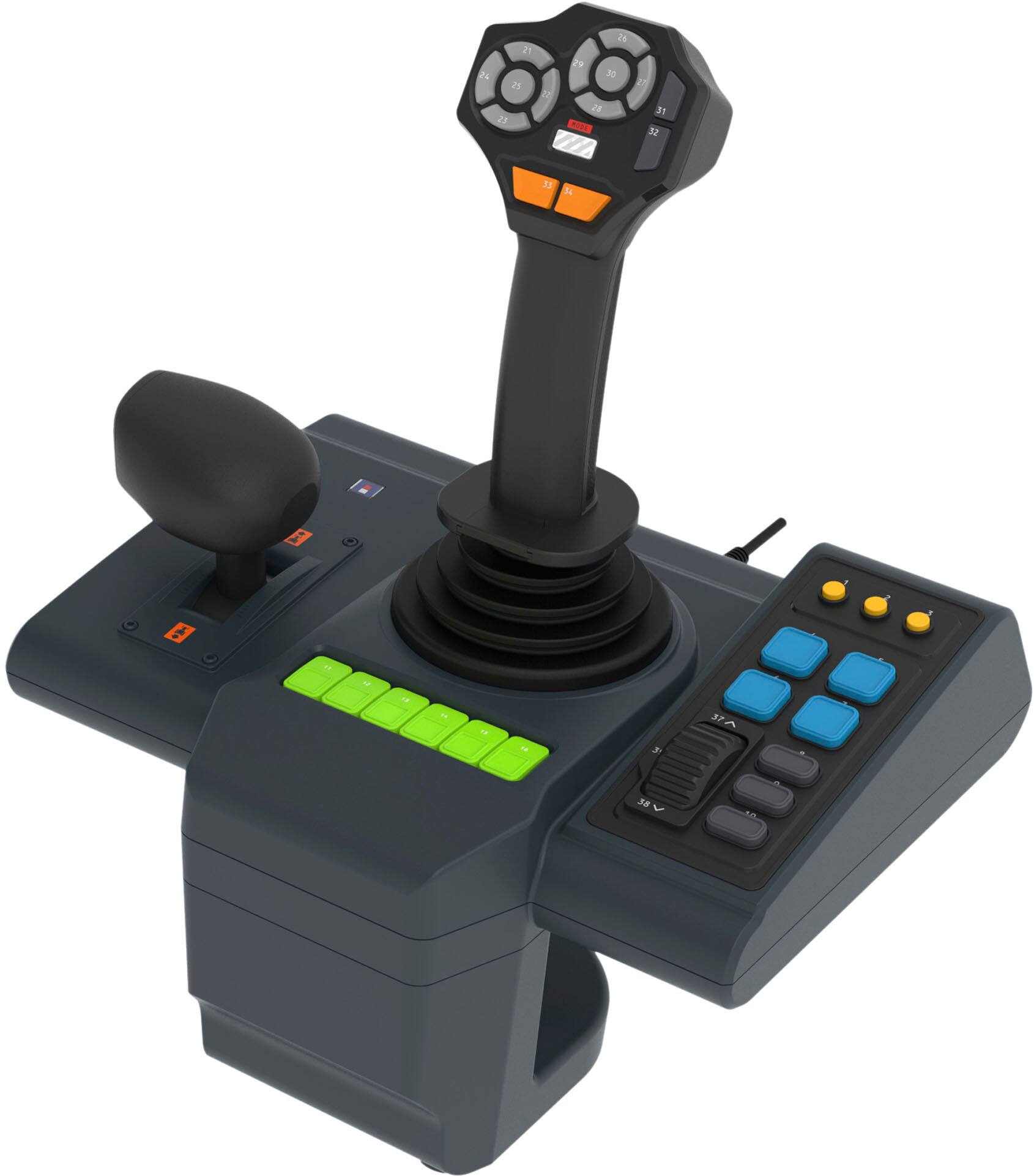 Alt View 12. Hori - Farming Control System and Wheel for PC (Windows 11/10) - Black.