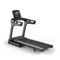 Matrix - TF50 Treadmill with XIR console - Black - Front_Zoom