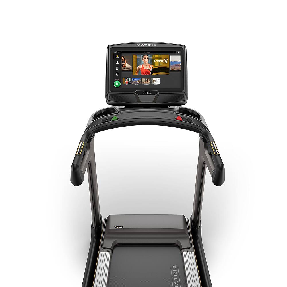 Alt View 11. Matrix - TF50 Treadmill with XUR console - Black.