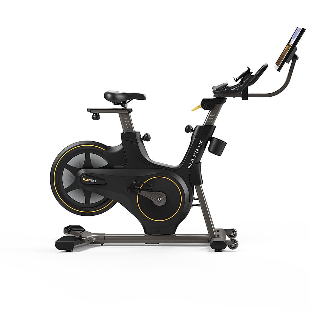Alt View 12. Matrix - ICR50 Indoor Cycle with IX display - Black.