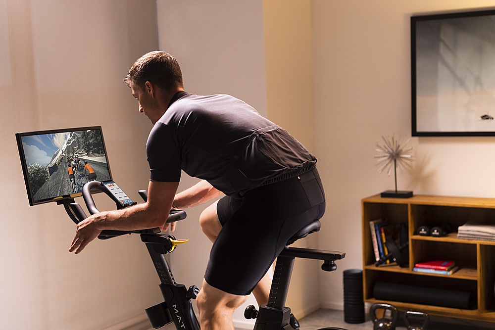 Alt View 15. Matrix - ICR50 Indoor Cycle with IX display - Black.