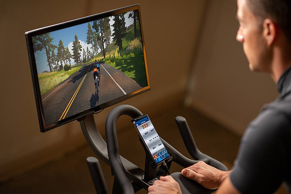 Alt View 16. Matrix - ICR50 Indoor Cycle with IX display - Black.
