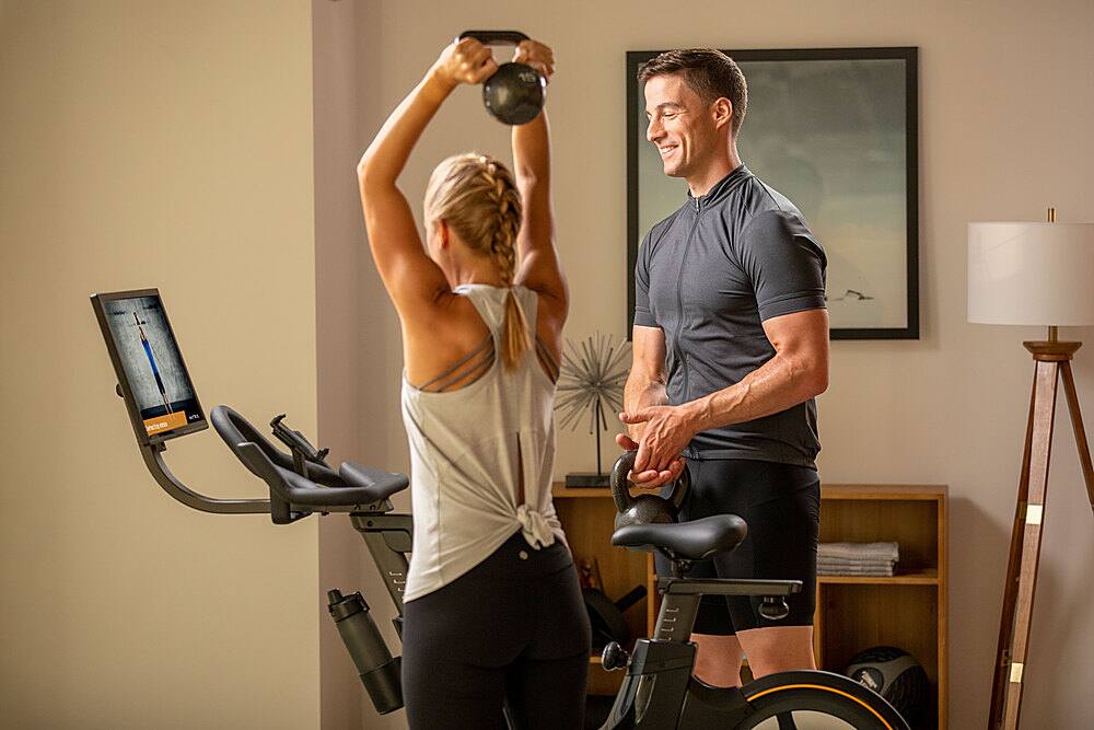 Alt View 17. Matrix - ICR50 Indoor Cycle with IX display - Black.