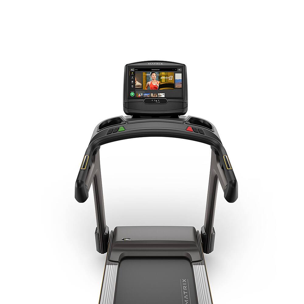 Alt View 11. Matrix - T50 Treadmill with XIR console - Black.