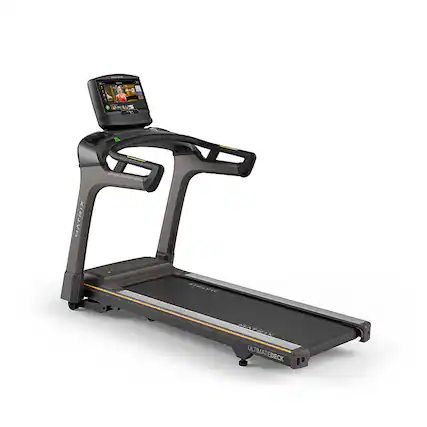 Front. Matrix - T50 Treadmill with XIR console - Black.