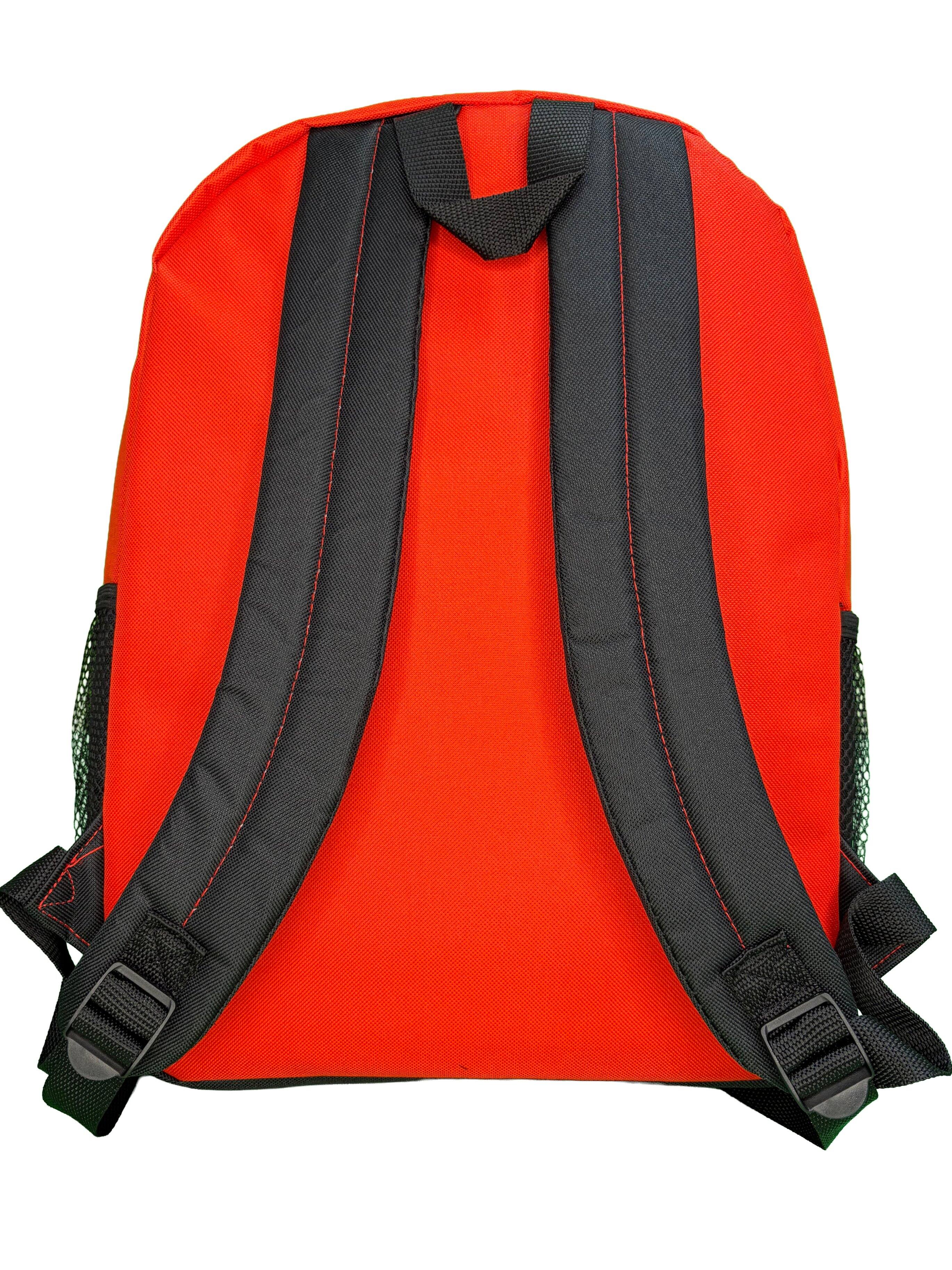 Alt View 2. Disney - Disney Cars Lightning Mcqueen 16" Red Nylon School Backpack for Kids, with a front Pocket - Assorted Pre-Pack.