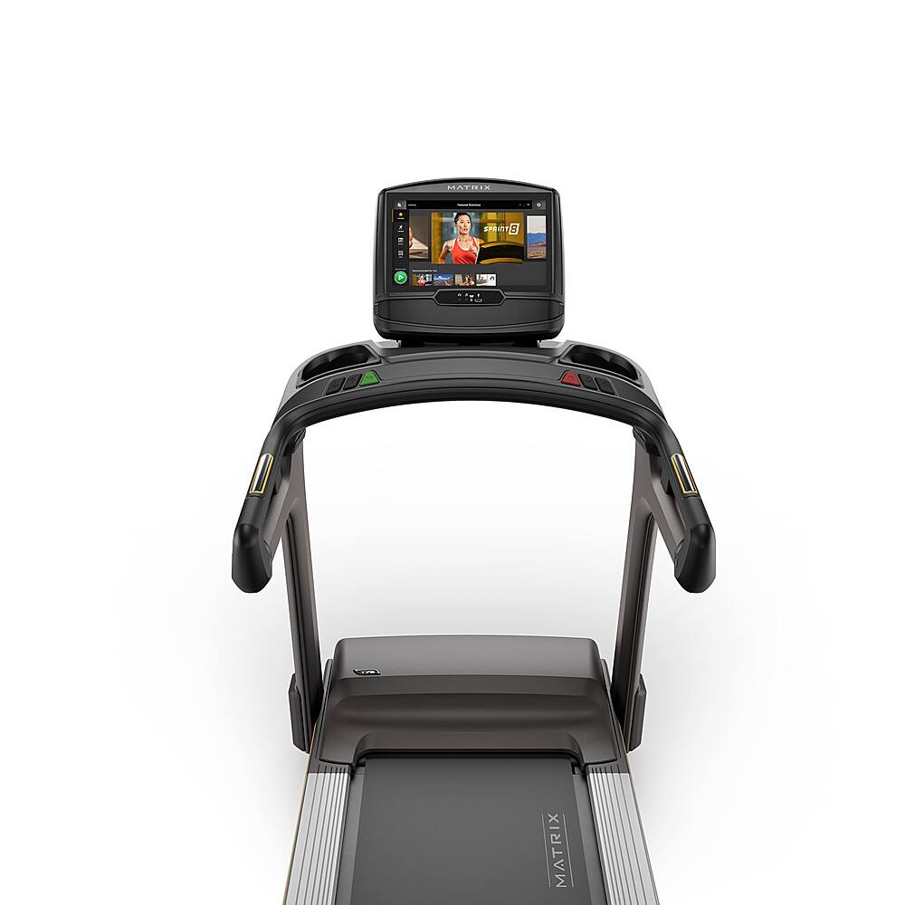 Alt View 11. Matrix - T75 Treadmill with XIR console - Black.