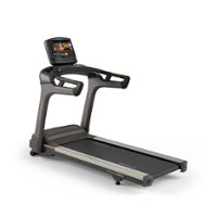 Matrix - T75 Treadmill with XIR console - Black - Front_Zoom