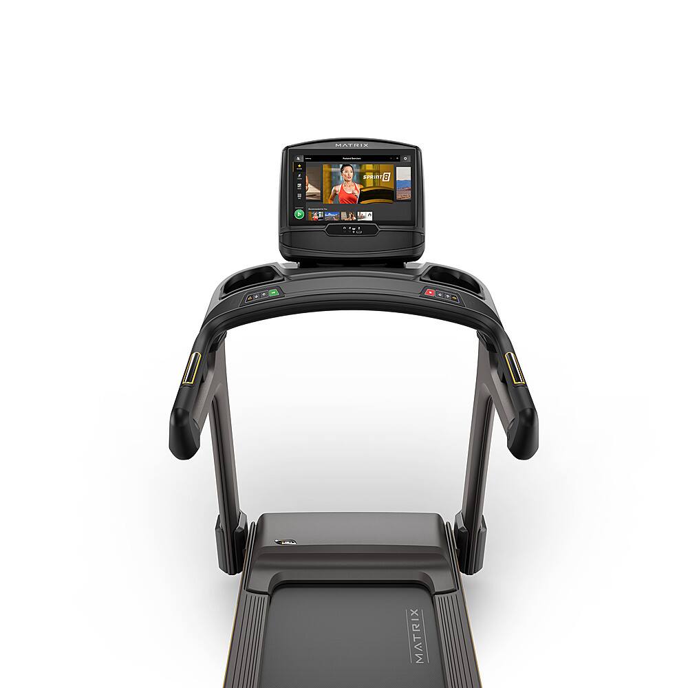 Alt View 11. Matrix - T30 Treadmill with XIR console - Black.