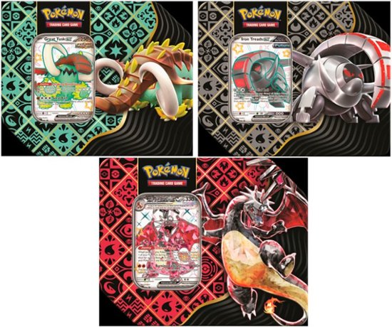 Pokémon TCG: Scarlet & Violet—Paldean Fates Tin Styles May Vary 210-87624 -  Best Buy