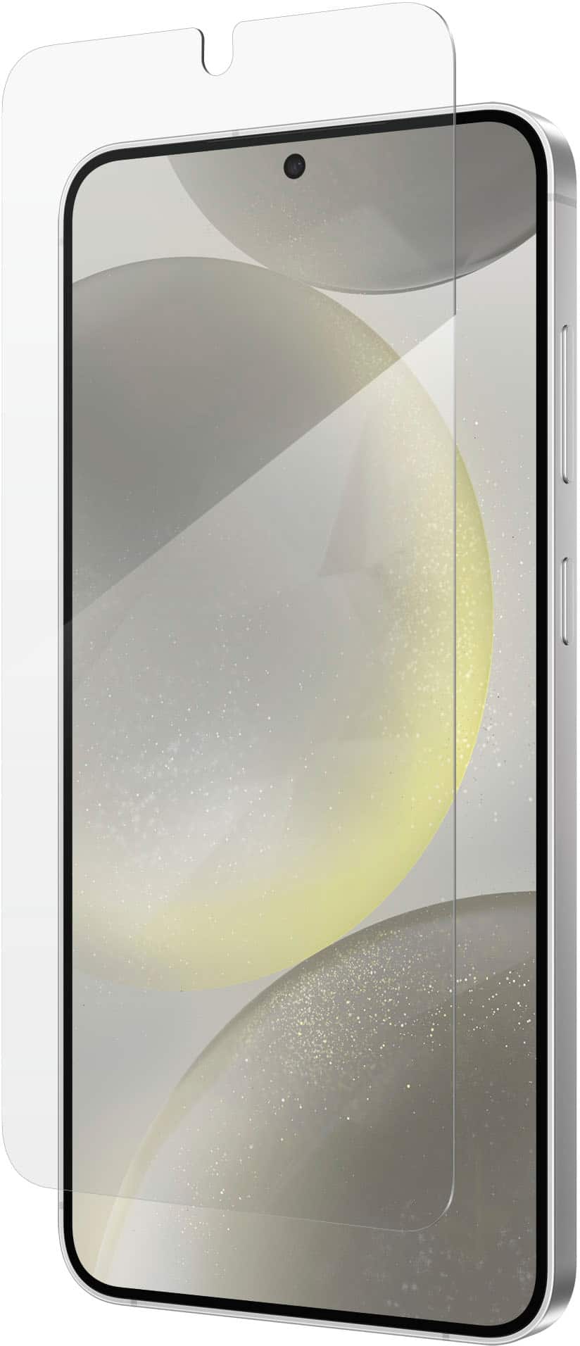 Left. ZAGG - InvisibleShield Glass Fusion Defense Screen Protector for Samsung Galaxy S24+ - Clear.