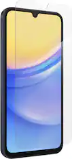 Angle. ZAGG - InvisibleShield Glass+ Defense Screen Protector for Samsung Galaxy A15/A15 5G - Clear.