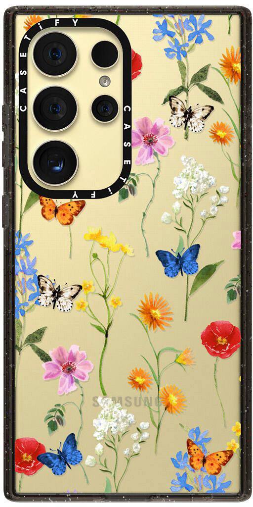 Alt View 2. CASETiFY - Impact Case for Samsung Galaxy S24 Ultra - Ditsy Floral.
