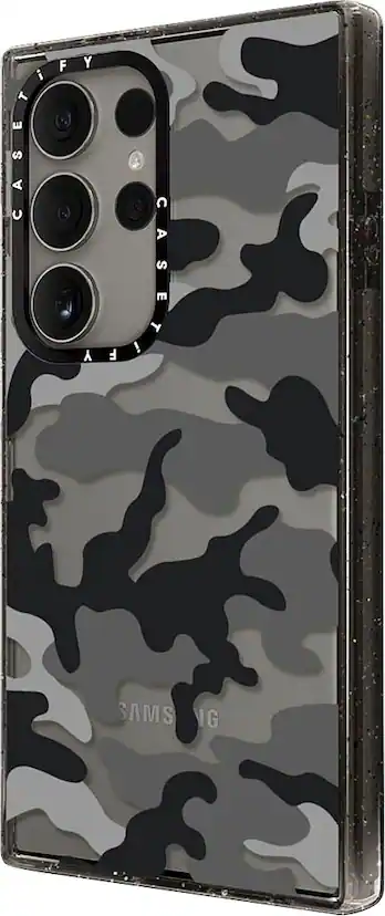 CASETiFY Galaxy S24 Ultra Case Black Impact Case Camo Camo Over - Black CASETiFY Galaxy S24 Ultra Case Black Impact Case Camo Camo Over - Black