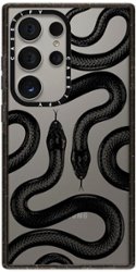 CASETiFY - Impact Case for Samsung Galaxy S24 Ultra - Black Kingsnake - Front_Zoom