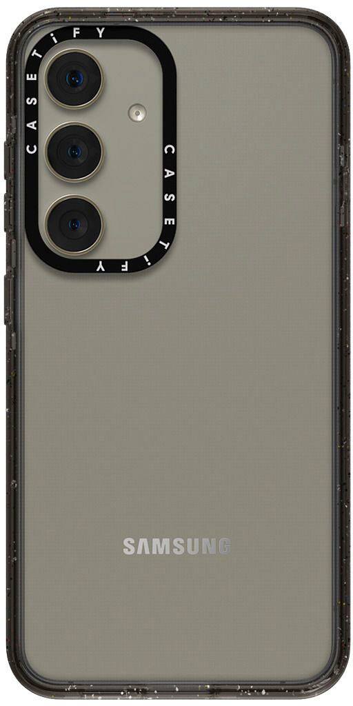 Alt View 2. CASETiFY - Impact Case for Samsung Galaxy S24 - Clear/Black.