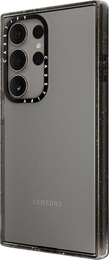 Alt View 11. CASETiFY - Impact Case for Samsung Galaxy S24 Ultra - Clear/Black.
