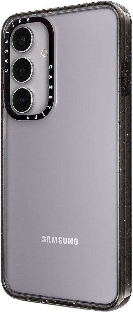 Alt View 11. CASETiFY - Impact Case for Samsung Galaxy S24+ - Clear/Black.
