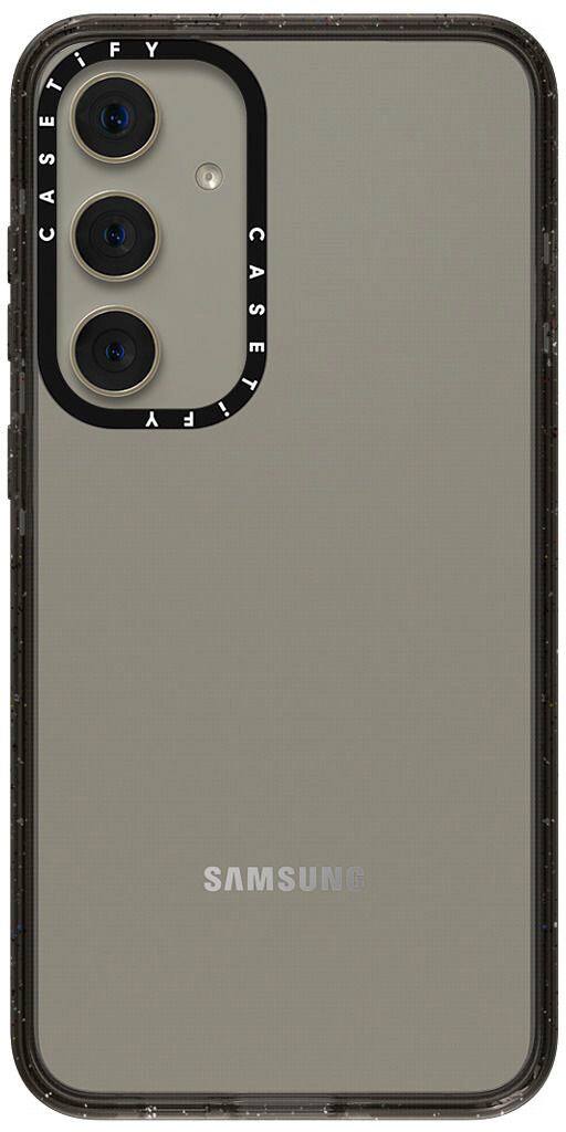 Alt View 2. CASETiFY - Impact Case for Samsung Galaxy S24+ - Clear/Black.