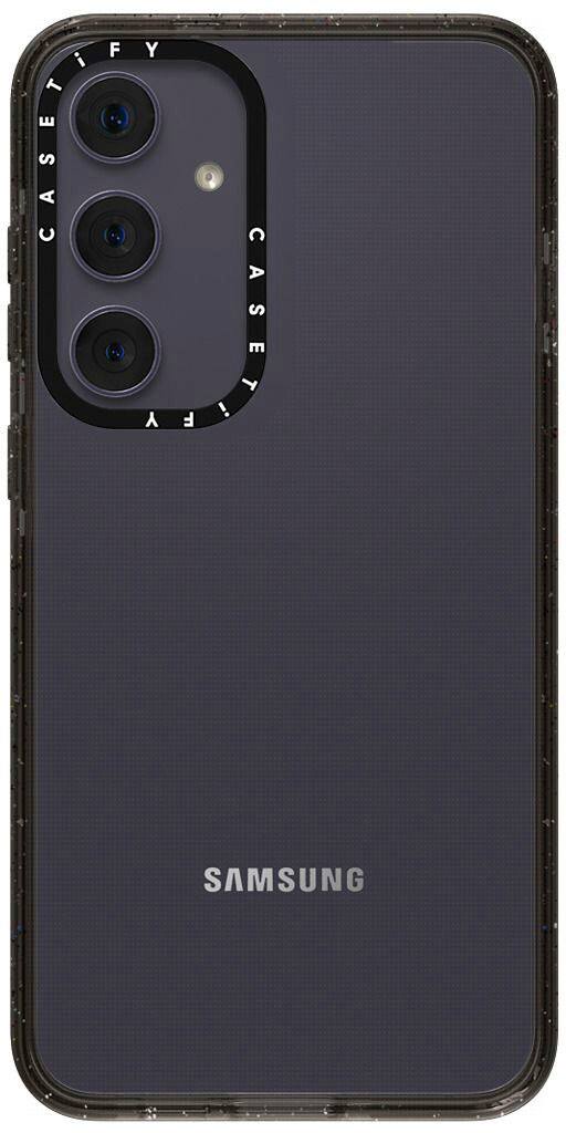 Alt View 3. CASETiFY - Impact Case for Samsung Galaxy S24+ - Clear/Black.