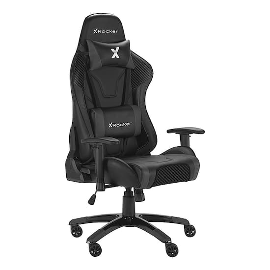 X Rocker Agility PC Gaming Chair Black 0714401 Best Buy