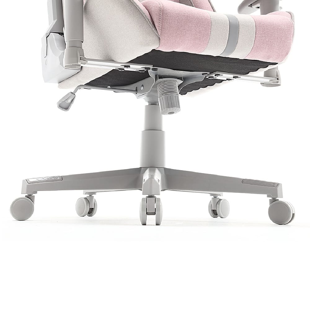 Alt View 12. X Rocker - Mysa PC Gaming Chair - Gray/Pink.