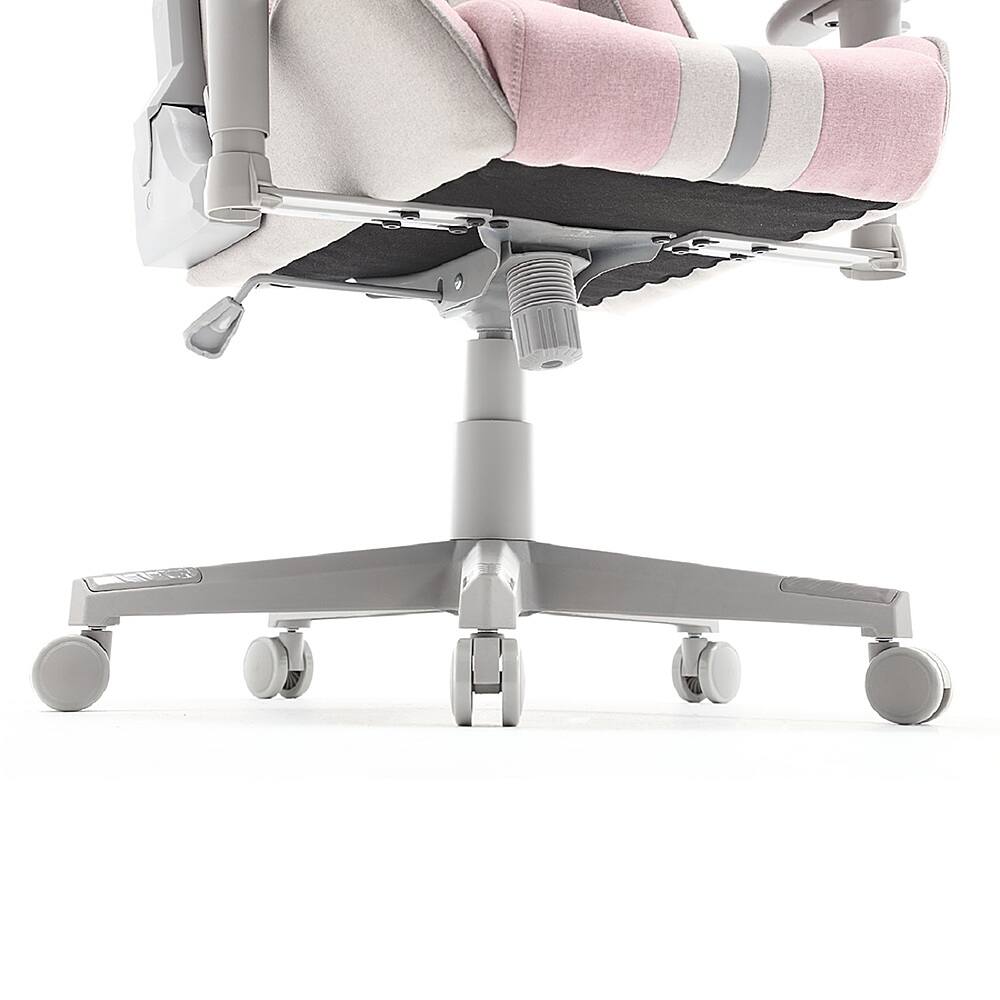 Alt View 12. X Rocker - Mysa PC Gaming Chair - Gray/Pink.