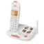 Alt View 12. Ooma - Telo Senior Phone Bundle with Internet Home Phone Service and 2 Amplified Cordless Handsets - White.