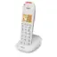 Alt View 13. Ooma - Telo Senior Phone Bundle with Internet Home Phone Service and 2 Amplified Cordless Handsets - White.