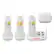 Angle. Ooma - Telo Senior Phone Bundle with Internet Home Phone Service and 3 Amplified Cordless Handsets - White.