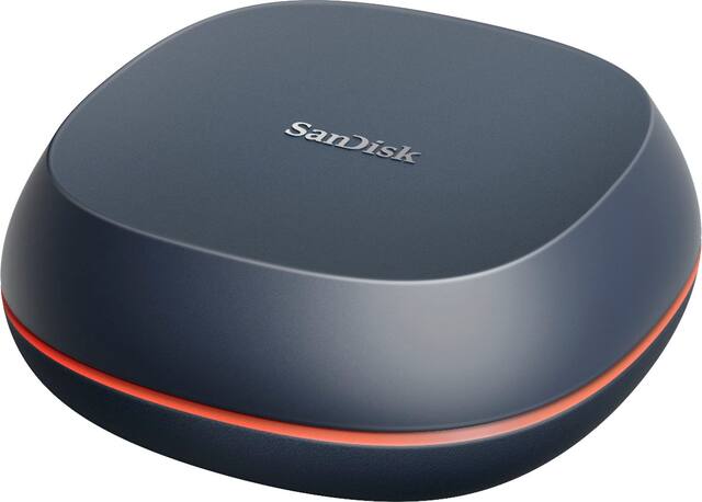 SANDISK - 8TB Desk Drive USB Type-C Desktop External SSD - Black
