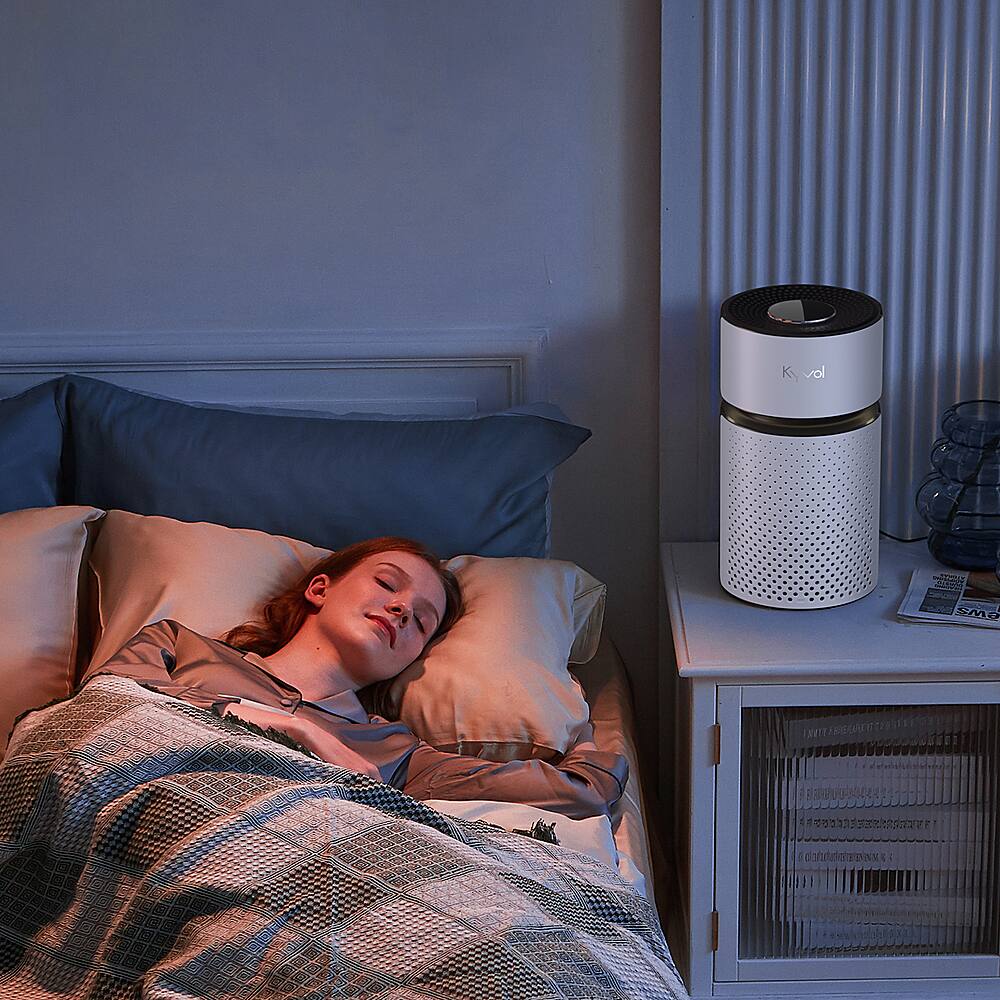 Alt View 18. Kyvol - 215 Sq. Ft P5 HEPA Air Purifier - White.