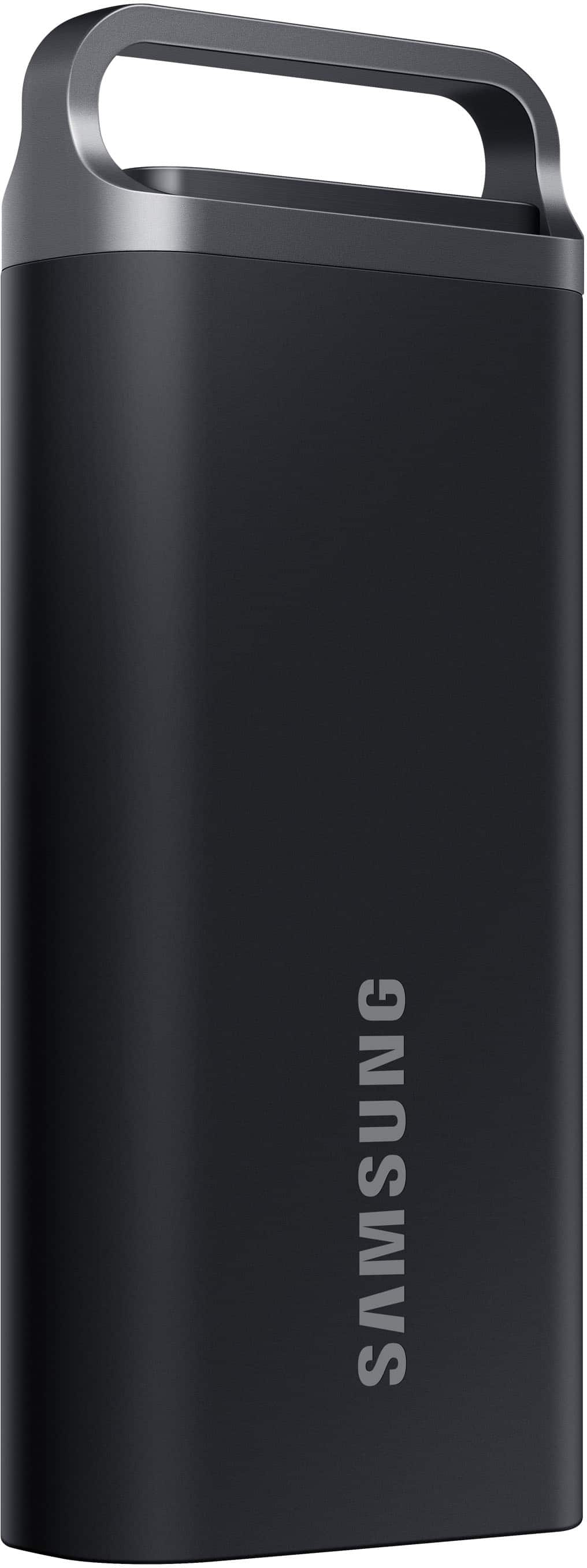 Alt View 11. Samsung - T5 EVO Portable SSD 8TB, Up to 460MB/s , USB 3.2 Gen 1, Ideal use for Gamers & Creators - Black.