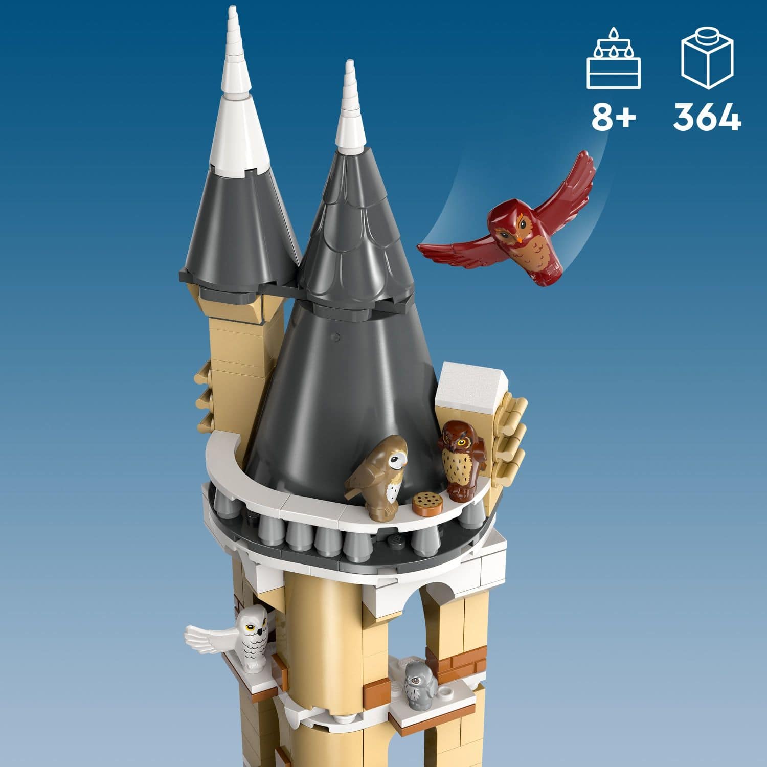 Alt View 38. LEGO - Harry Potter Hogwarts Castle Owlery Building Toy 76430.