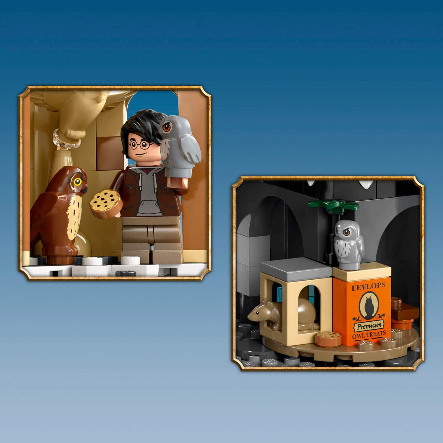Left. LEGO - Harry Potter Hogwarts Castle Owlery Building Toy 76430.