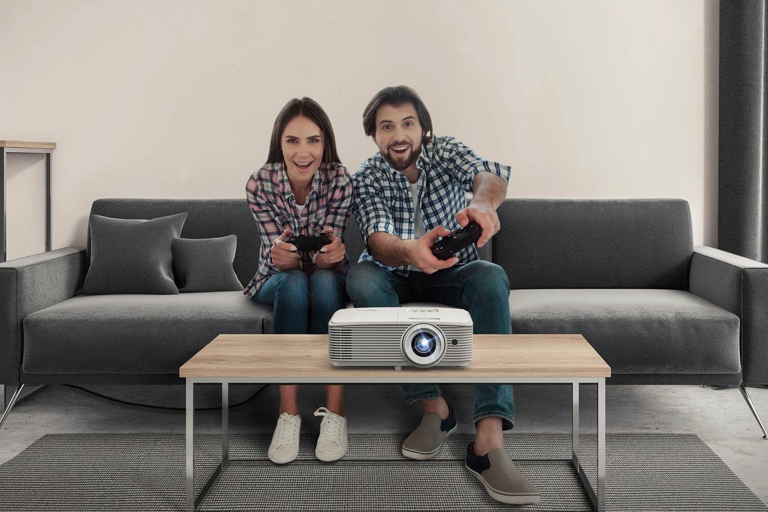 Alt View 15. Optoma - HD30LV 1080p DLP Projector with High Dynamic Range - White.