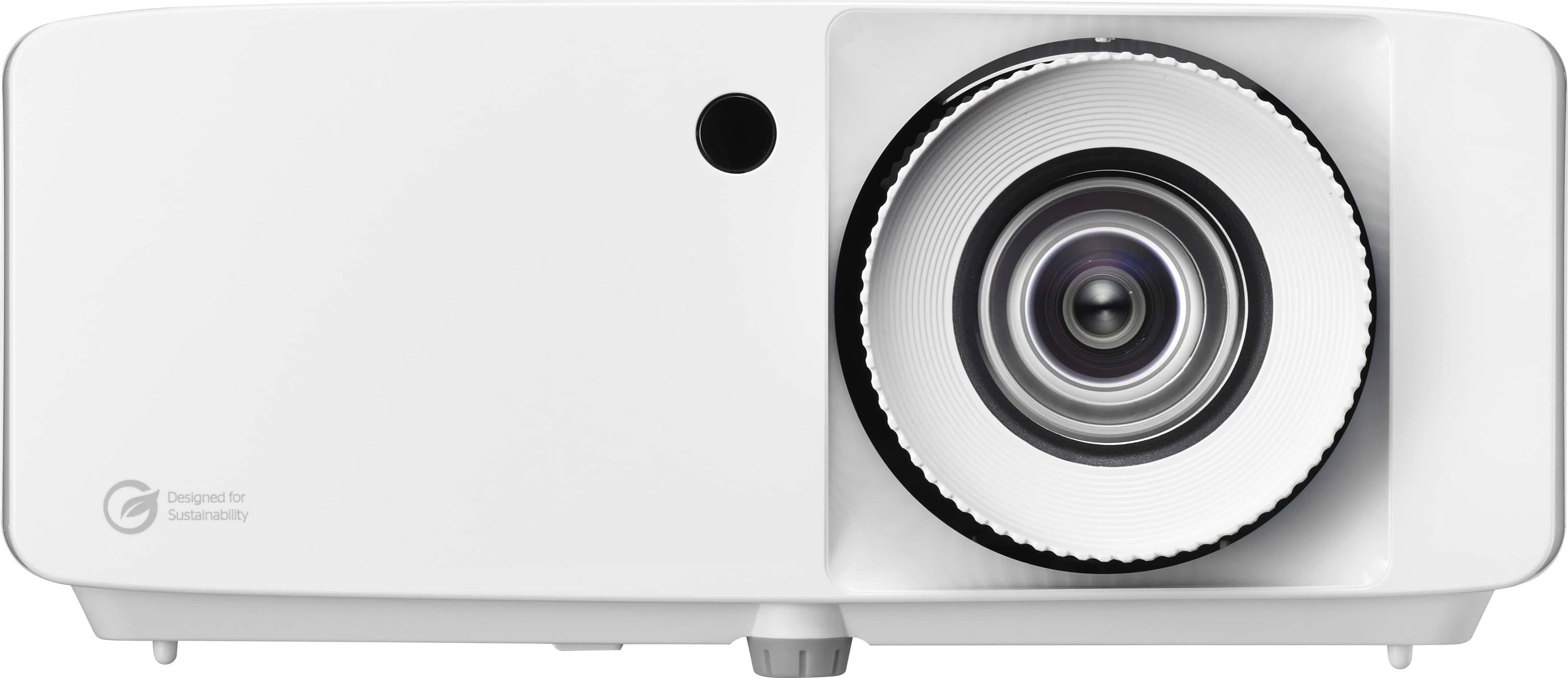 Front. Optoma - UHZ66 Laser 4K DLP Projector with High Dynamic Range - White.